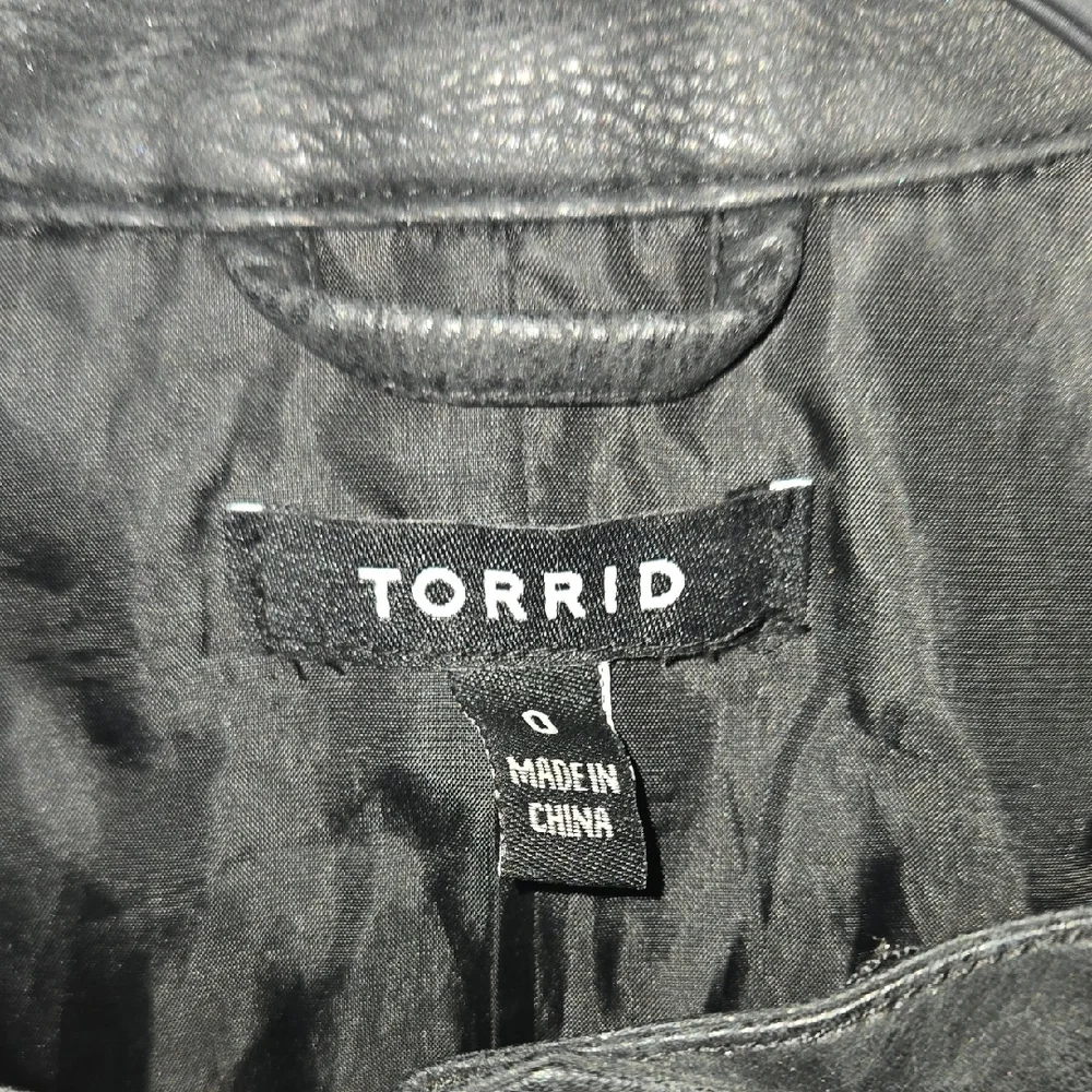 Torrid Black "Leather" Jacket for Women - Picture 4 of 6